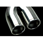 FIAT 500 Performance Exhaust by Ragazzon - Center Exit / Dual Tip - North American Version (Complete Exhaust System)
