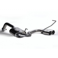 FIAT 500 Performance Exhaust by Ragazzon - Center Exit / Dual Tip - North American Version (Complete Exhaust System)