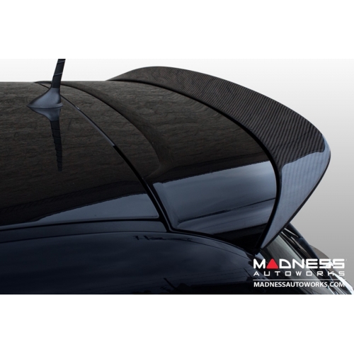 FIAT 500 ABARTH Roof Spoiler by MADNESS - Duckbill Design - Carbon