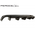 FIAT 500 ABARTH Rear Diffuser in Carbon Fiber by Feroce - Extreme