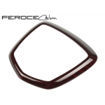 FIAT 500 ABARTH Rear Emblem Trim (1 piece) - Carbon Fiber - Red Candy (North American Model)