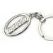 FIAT 500 Keychain - Chrome Ring with Cut Out FIAT Logo