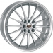 FIAT 500 Custom Wheels by Team Dynamics - Jet - 17" - Hi Power Silver