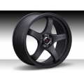 FIAT 500 Custom Wheels - Competizione 17x7.5 (set of 4) - GTR Design - Flat Black