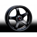 FIAT 500 Custom Wheels - Competizione 17x7.5 (set of 4) - GTR Design - Flat Black